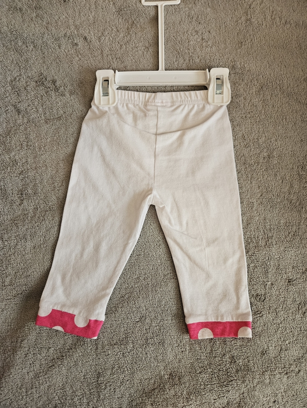 Girls' Pink Polka Dot Bird Tunic & Legging Set 2T - Picture 4 of 5